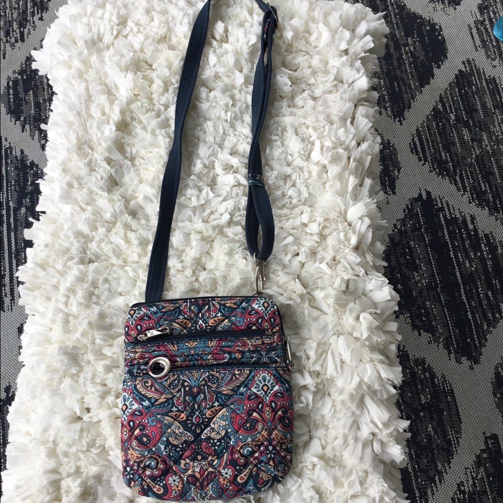 Boho slim anti theft crossbody by Travelon